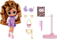 Mdr Surprise ! Tweens Core Doll - Fancy Girl - Comprend 1 poupée mannequin avec tenue et accessoires, 4 objets de collection, Rose