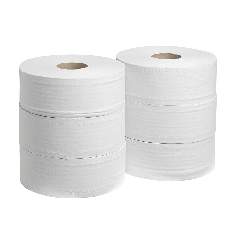 Scott Essential Jumbo Toilet Roll 8501 - papier toilette Jumbo Roll - 6 rouleaux X 1 053 feuilles papier toilette 2 épaisseurs (2 400 M au total)