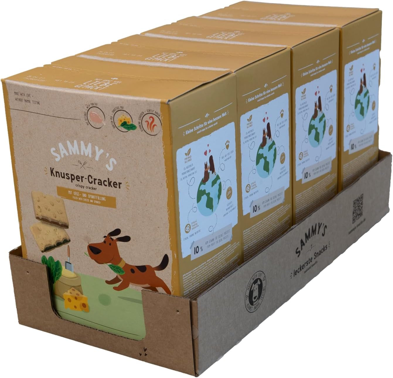Pièces de monnaie Muesli de Sammy | Collations croustillantes au four pour chiens | 5 pièces de muesli aux céréales pour votre grand ami à quatre pattes (30 kg+) | 1kg