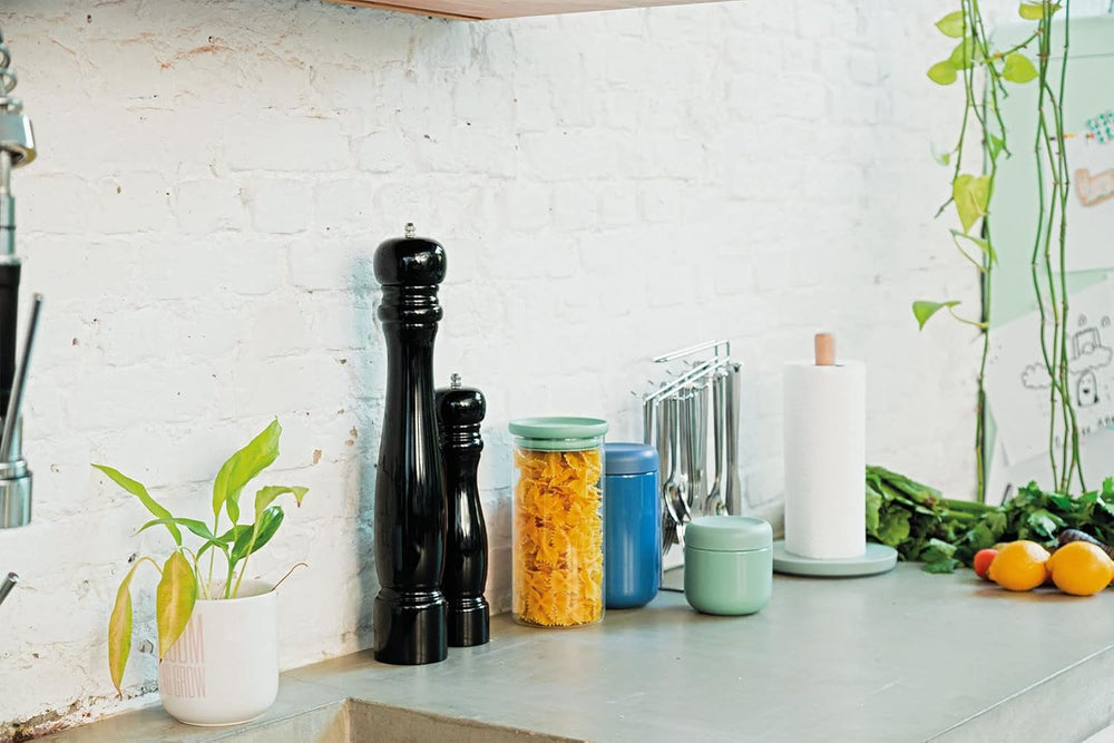 Récipient alimentaire isotherme BergHoff 0,75 l (récipient thermique, garde les aliments + boissons chauds ou froids jusqu'à 6 heures, en acier inoxydable, récipient de conservation de la chaleur, passe au lave-vaisselle) 3950134 Boîtes de conservation alimentaire Naty Shop