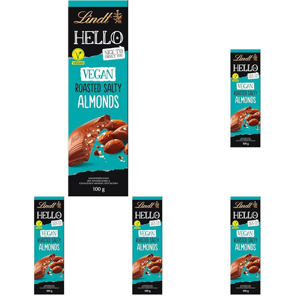 Chocolat Lindt Hello, amandes grillées salées, 100g