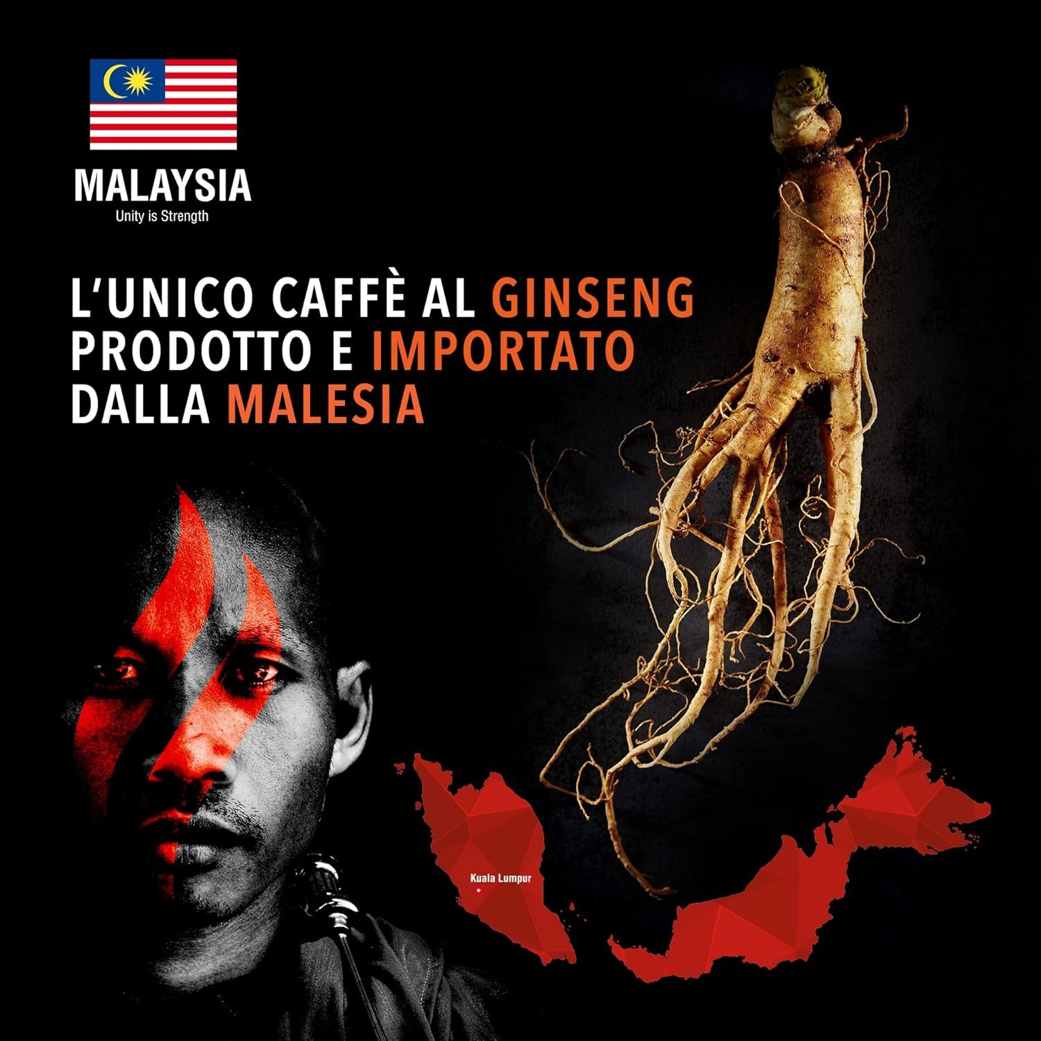 - 5 Packungen avec 10 capsules de ginseng sans sucre, 50 capsules 100% compatibles avec le système Nespresso de boisson au ginseng, sans gluten et sans lactose