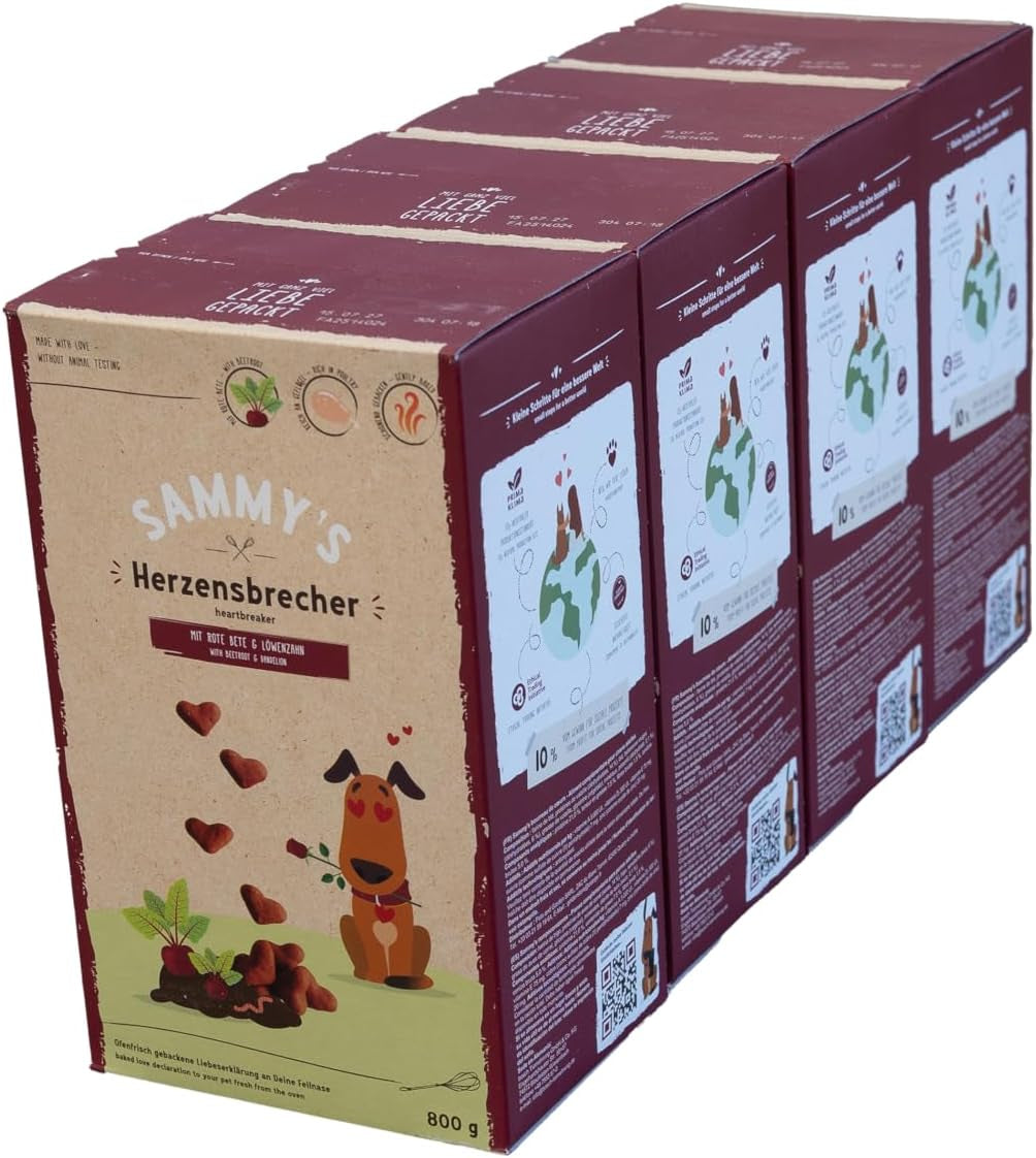 Pièces de monnaie Muesli de Sammy | Collations croustillantes au four pour chiens | 5 pièces de muesli aux céréales pour votre grand ami à quatre pattes (30 kg+) | 1kg