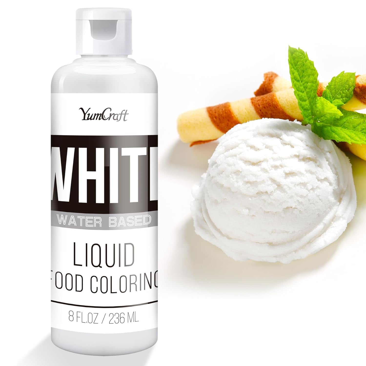 Colorant alimentaire - Colorant alimentaire liquide hautement concentré pour gâteaux, pâtisseries, œufs de Pâques, boissons - Colorant alimentaire sans sucre pour fondant, glaçage, slime, décoration de gâteaux (Velours Rouge, 236 ml)