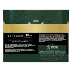 Jacobs Café expresso Ristretto, Megapack XXL, Intensité 12/12, 5 x 40 cafés, Café café compatible Nespresso*, 200 cafés