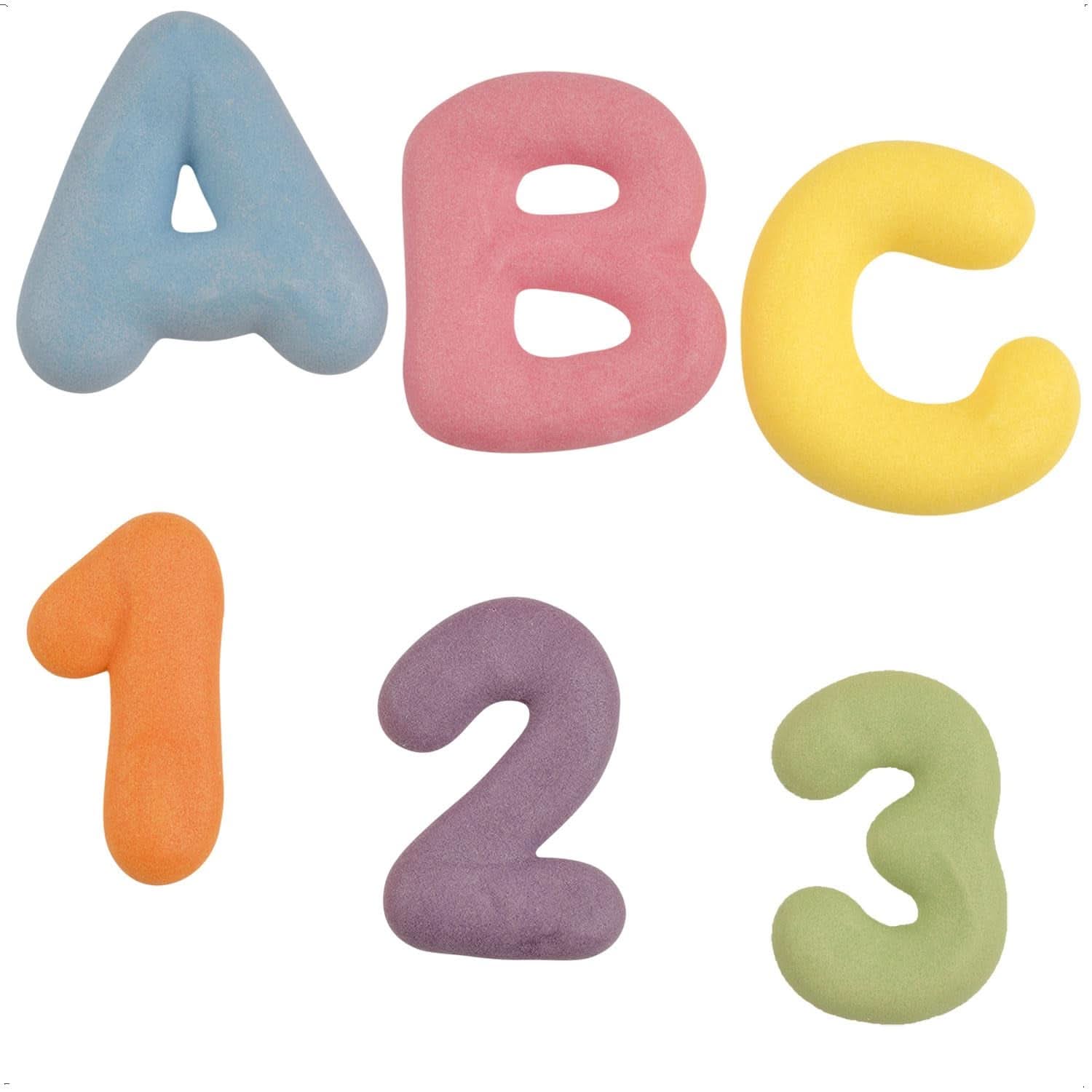 Günthart, 8 figurines en sucre pour la rentrée scolaire et les lettres, 115 grammes Sprinkles Naty Shop