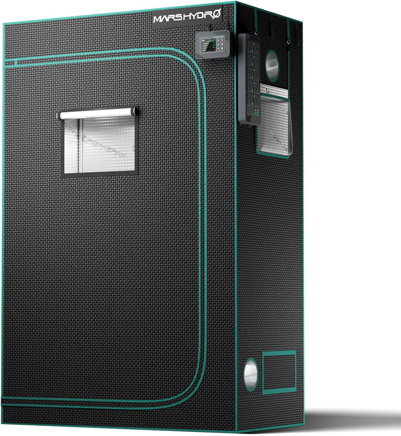 MARS HYDRO Tente de culture 60 x 60 x 140 cm, tente de culture intérieure, tentes de culture en Mylar réfléchissant pour culture hydroponique, plateau inférieur amovible pour espace de culture des plantes