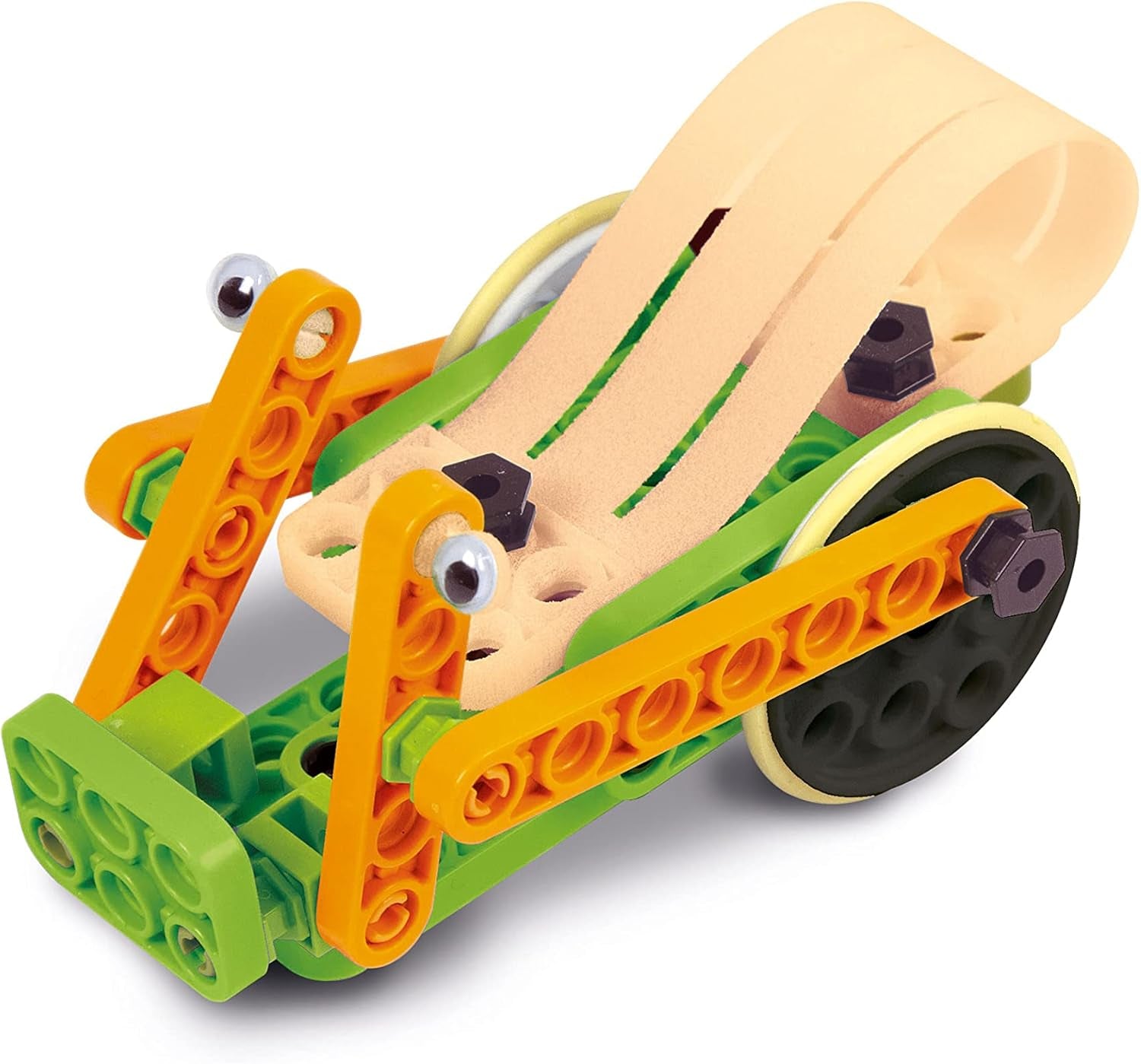 Clementoni 97860 Science & Play Build – Mechanics Junior Lustige Tiere, Bausatz for 8 Tiermodelle, Motorbetriebenes Konstruktionspielzeug for Kinder ab 6 ans Amazon Exclusive