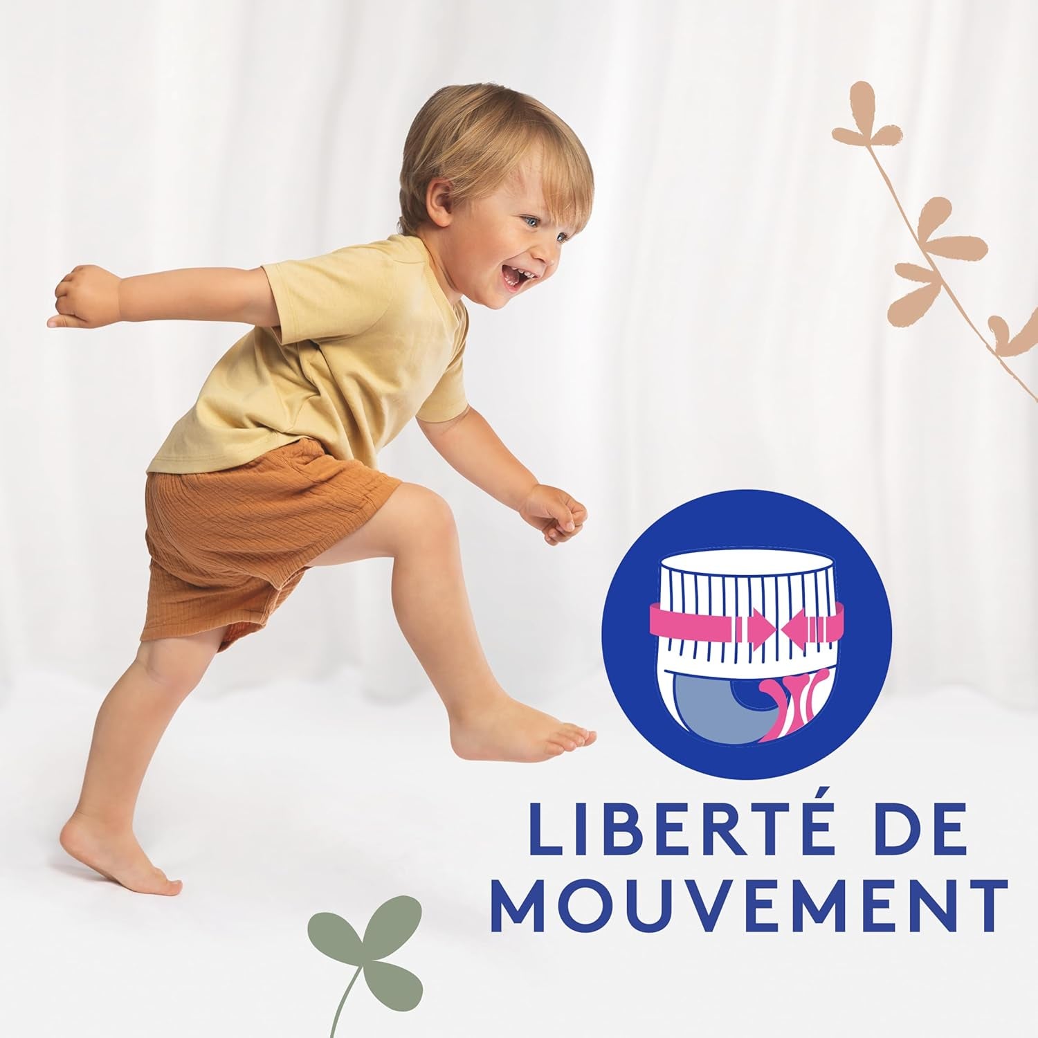 Douceur Naturelle – Culottes, Taille 6 (16-26 kg) Pack 1 mois – 112 culottes