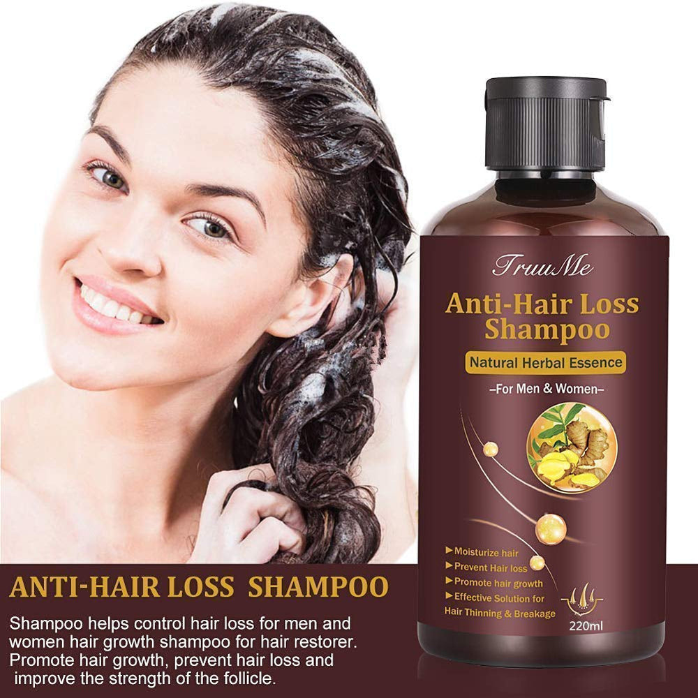 Shampooing pour la croissance des cheveux, anti-chute de cheveux, shampooing contre la perte de cheveux, shampooing naturel à base de plantes pour une croissance plus rapide des cheveux, lotion Naty Shop Hair Care