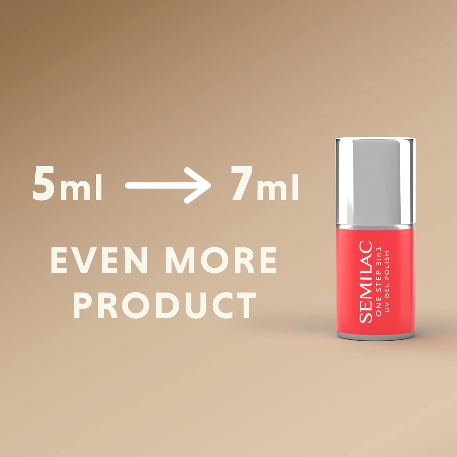 Oja UV Semilac One Step 3 en 1 S251 Crème de coco 7ml