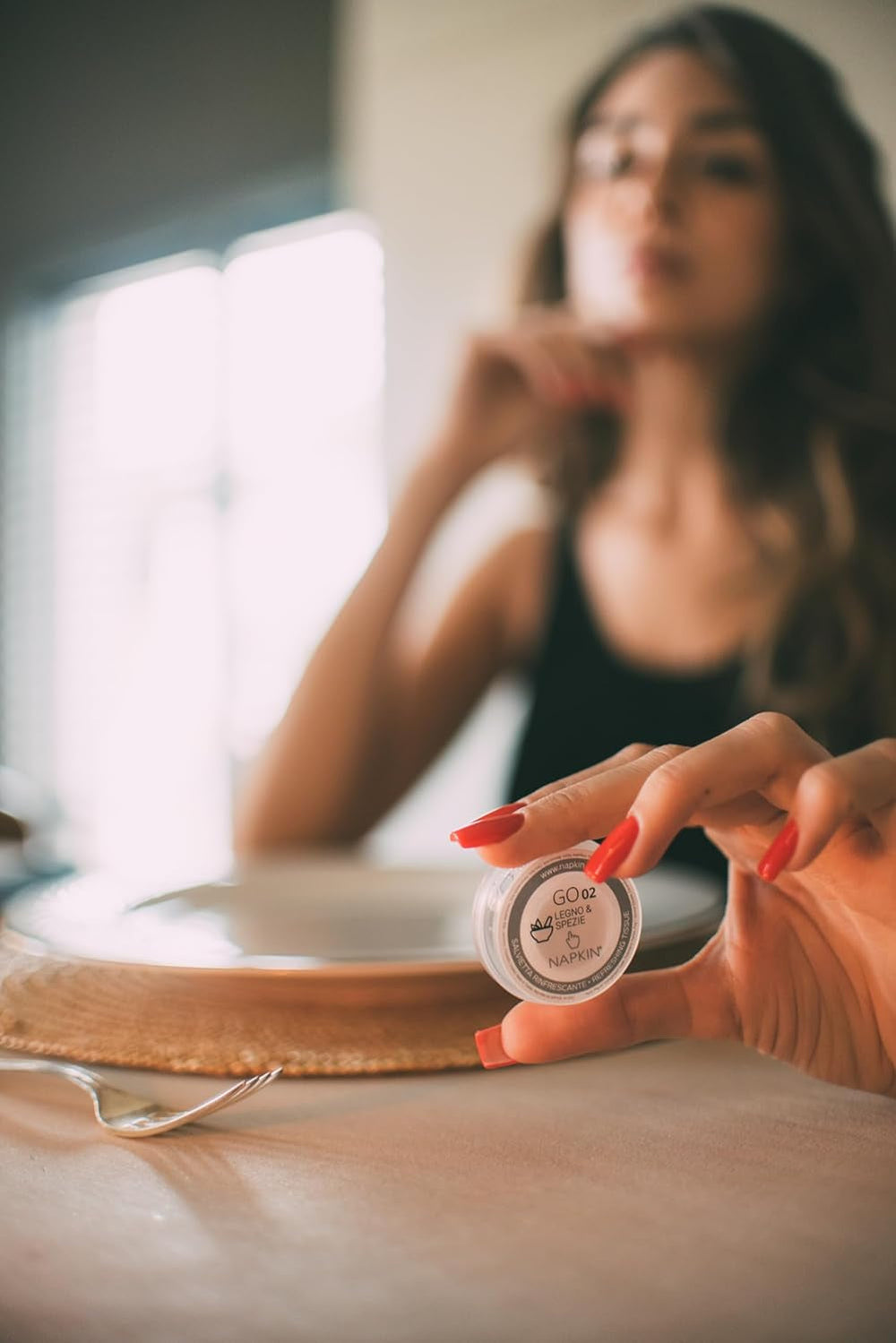 Go 07 Citronnelle Lingette nettoyante compressée avec liquide 50 pièces