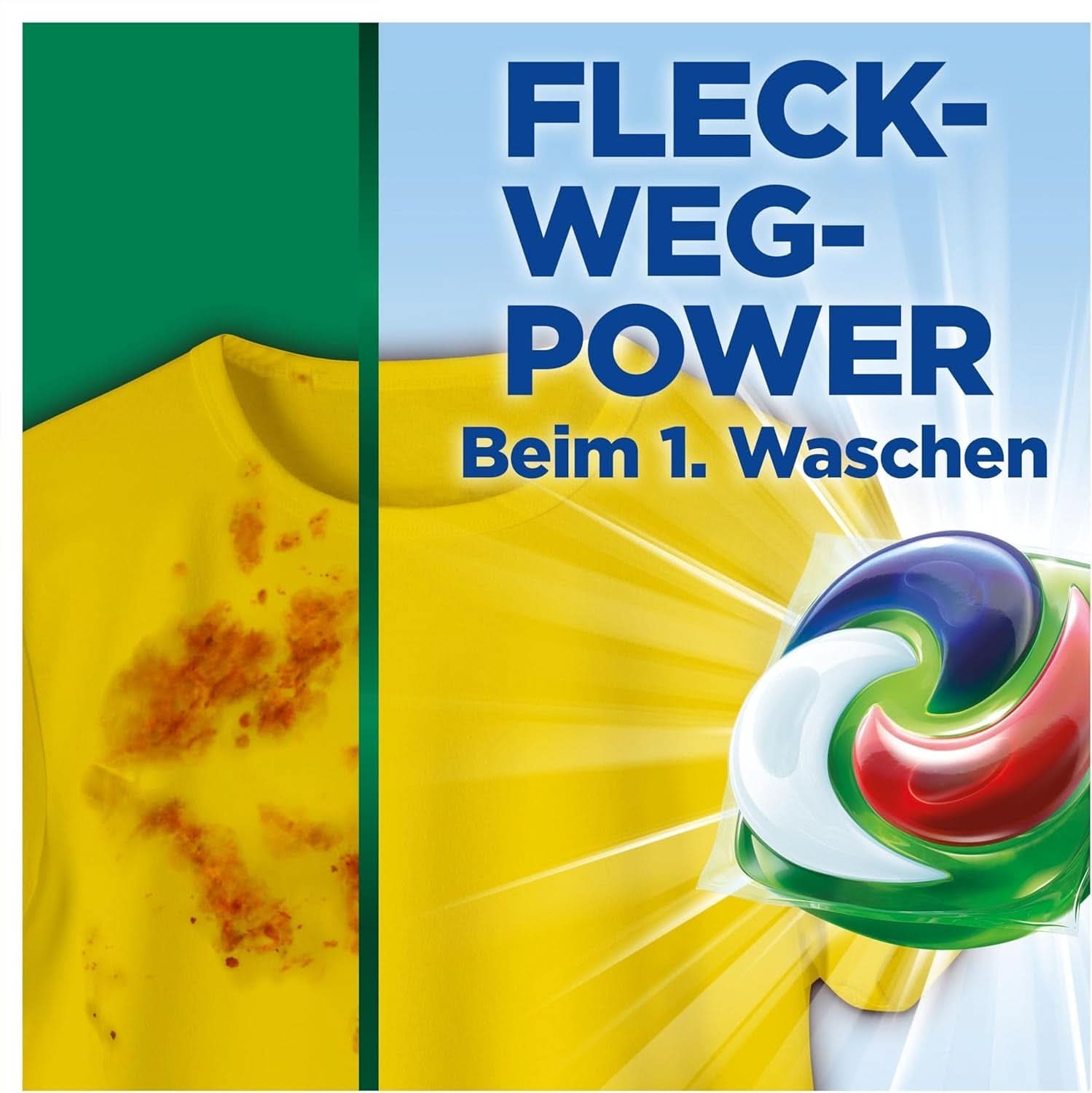 Détergent Ariel PODS tout-en-1, 104 dosettes, détergent à lessive coloré, nettoyage brillant, détergents à lessive Naty Shop