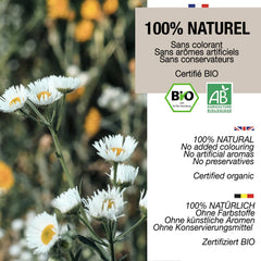 ORIGEENS Thé aux Fleurs de Camomille Bio d'Europe, 100 g | Thé en feuilles, thé biologique pour le sommeil et la digestion | Camomille allemande | Certifié et emballé en Allemagne
