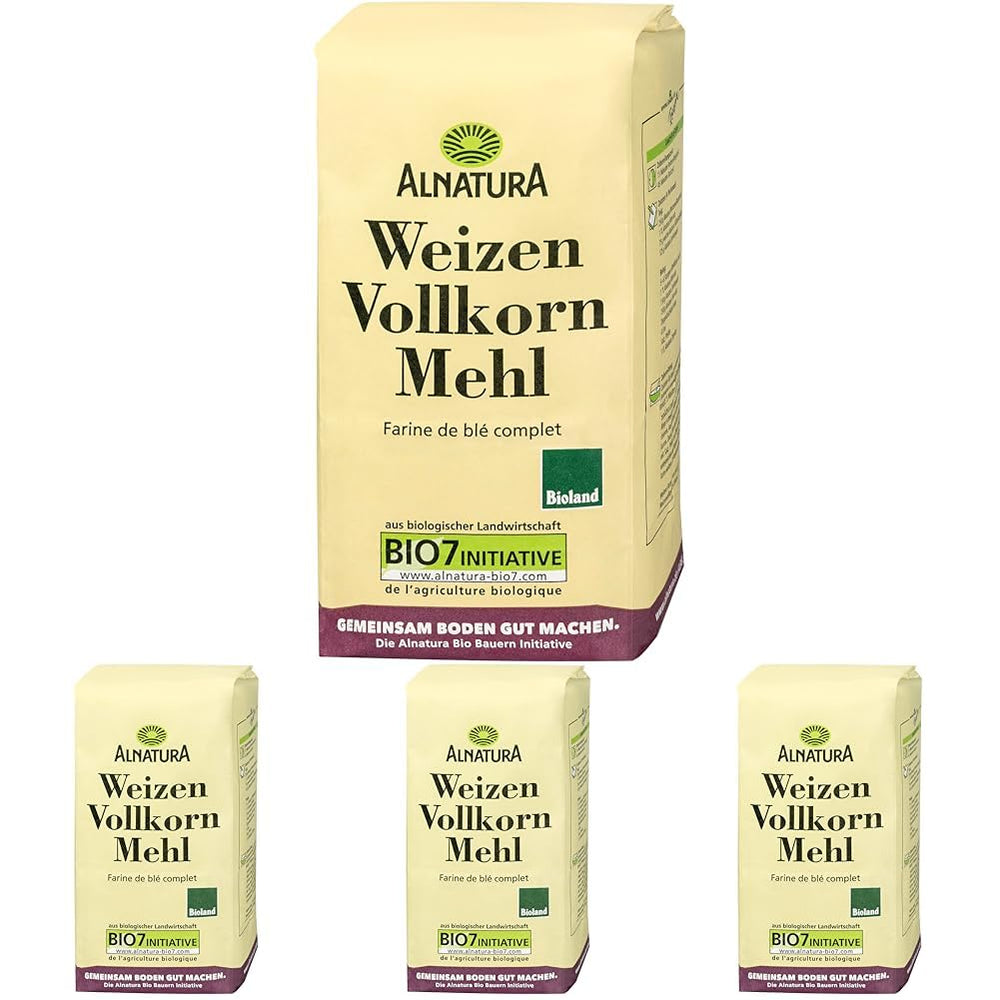 Farine complète biologique, 1 kg