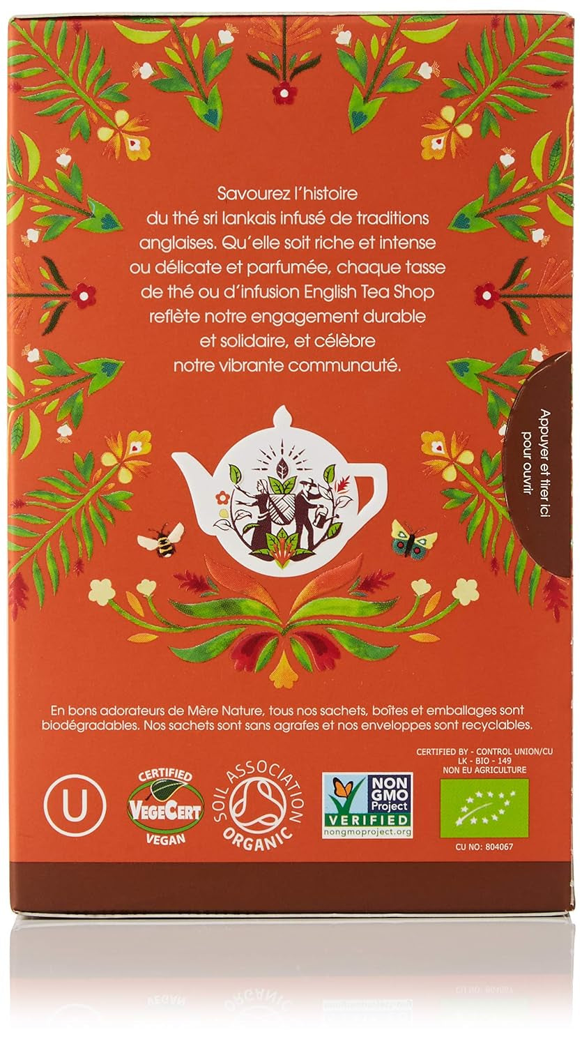 ETS - Ceai negru Chai, Naturland BIO, 20 pliculețe de ceai (pachet cu 2)