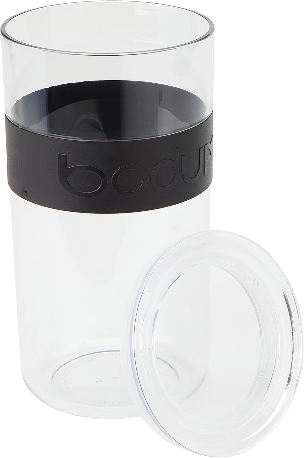 Bocaux de conservation BODUM PRESSO, plastique, noir, 4 x 0,25 l, 3 x 0,6 l, 3 x 1 l, 2 x 2 l Boîtes de conservation alimentaire Naty Shop