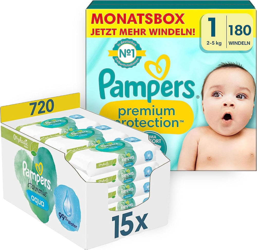 Premium Protection Starter Pack 1 et lingettes humides Aqua
