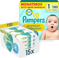 Premium Protection Starter Pack 1 et lingettes humides Aqua