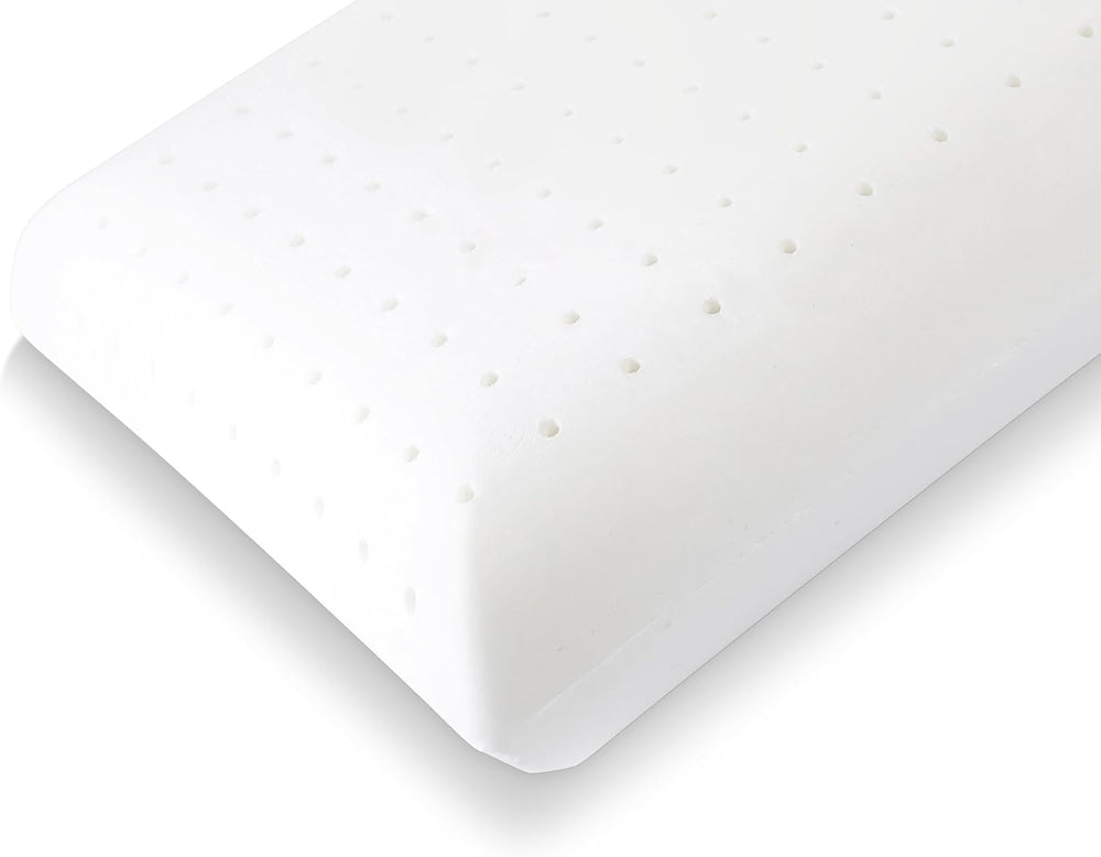 Mediflow The Original 5008 Coussin d'eau avec mousse Visco 50 x 70 cm, blanc, simple, 1 pièce (1 paquet) Naty Shop Oreillers standard