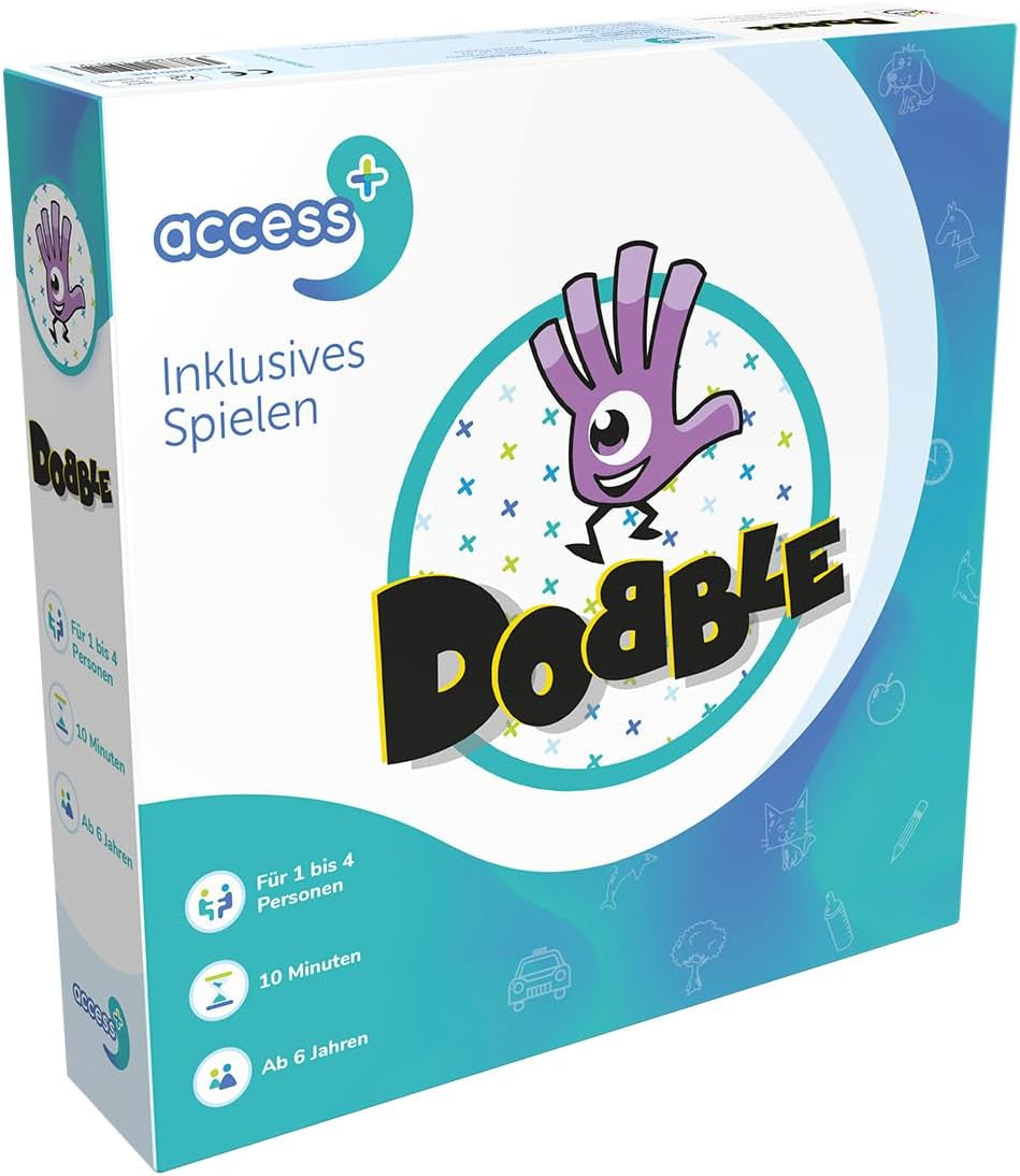 Dobble Bundesliga, jeu familial, jeu de cartes, 2-8 joueurs, à partir de 6 ans, 15 minutes, allemand