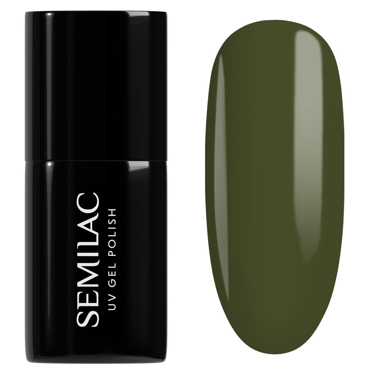 Semilac UV Nagellack Hybrid 421 Baobab Green 7ml Kollektion dans sa nature