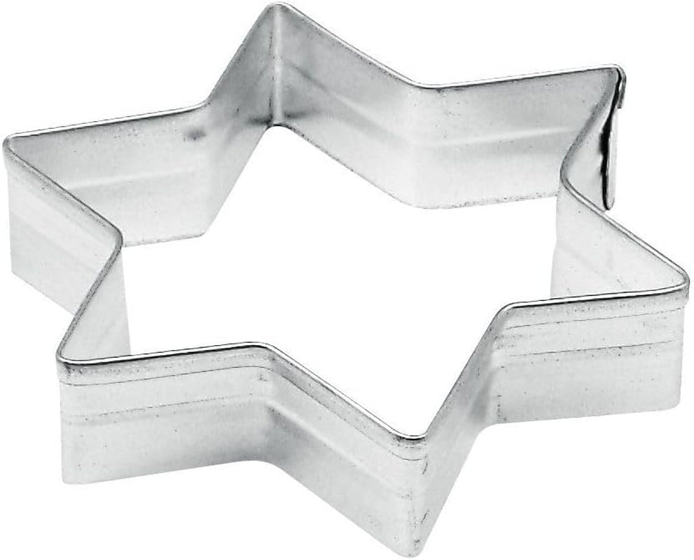 Zenker Lot de 10 emporte-pièces, divers emporte-pièces à motifs de Noël, ensemble de biscuits et de biscuits, couleur : argent, quantité : 1 x lot de 10 pièces