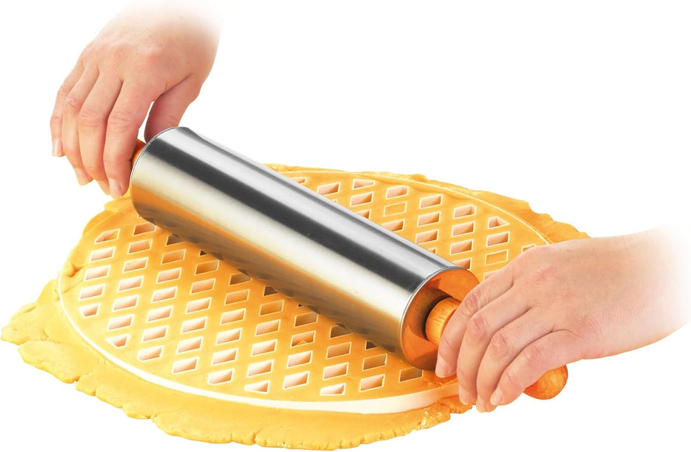 Boîte à biscuits Tescoma, plastique, blanc/jaune, 34 x 33 x 1,8 cm