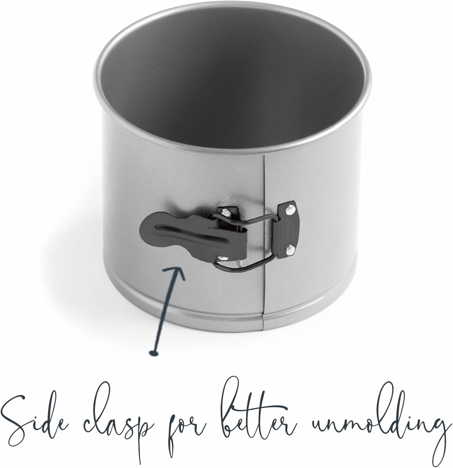 Moule à panettone amovible, en acier au carbone, antiadhésif, diamètre 16 cm, volume 2 litres Moules et plaques à pâtisserie Naty Shop