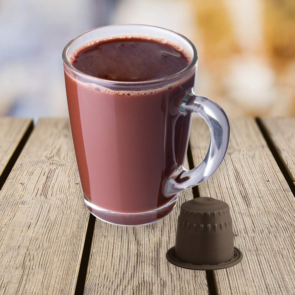 - Schokolade - exclusivement compatible avec NESPRESSO - 40 capsules