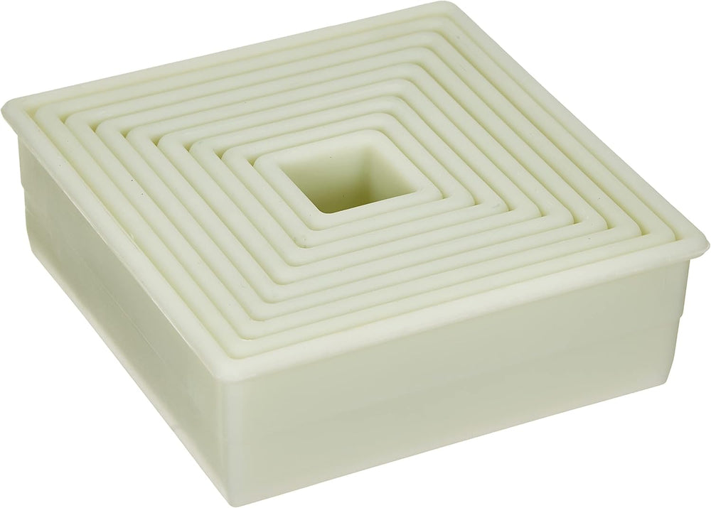 Corta MASAS SQUADRADO LISO (9 pièces)