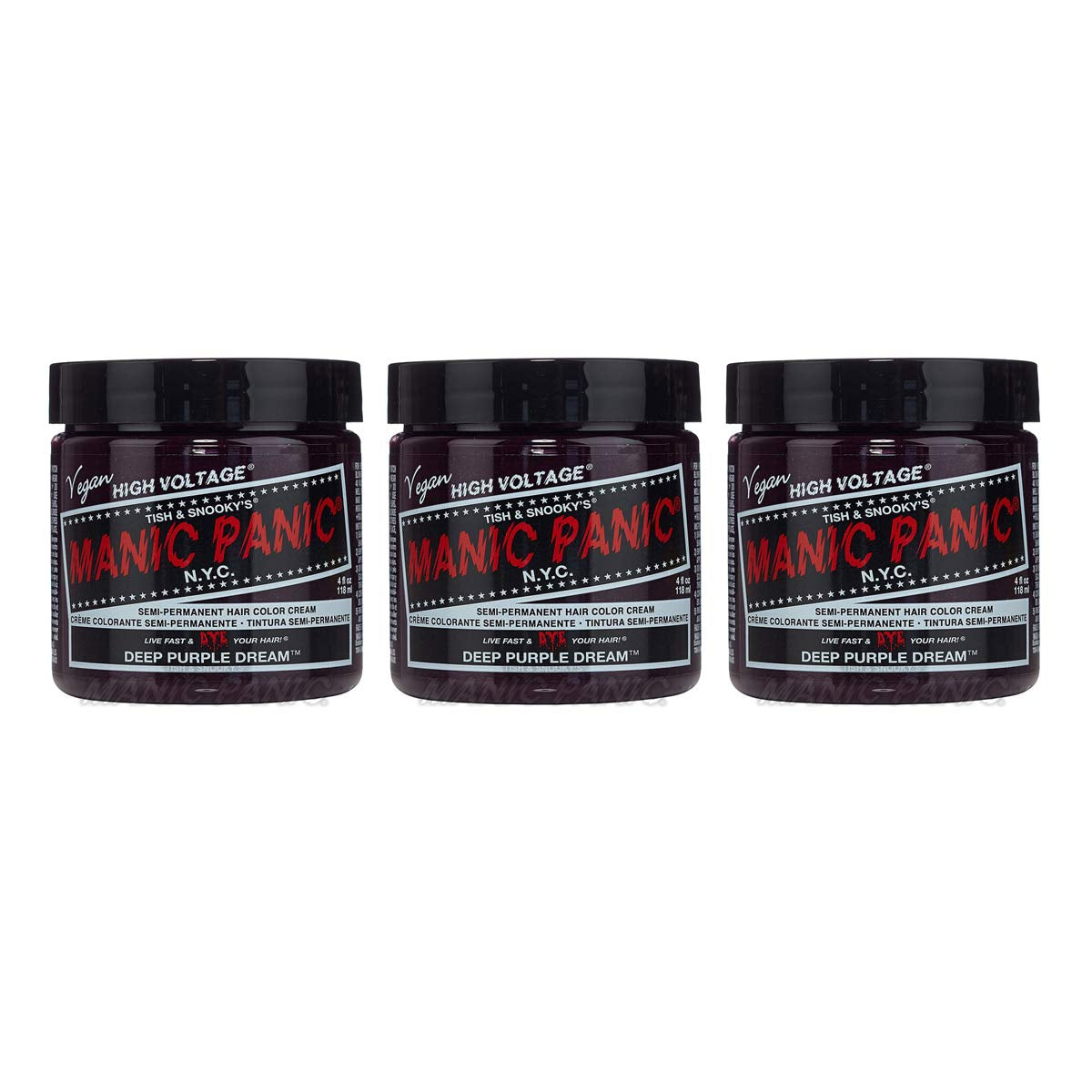 Manic Panic Electric Lizard Classic Cream, vegan, fără cruzime, vopsea de păr verde semipermanentă 118ml