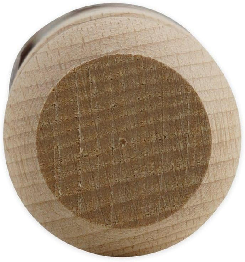 Rouleau à pâtisserie Zenker en bois de hêtre 350 x 30 x 30 mm - Parfait pour la pâte et le fondant, certifié FSC, avec collier pratique, marron