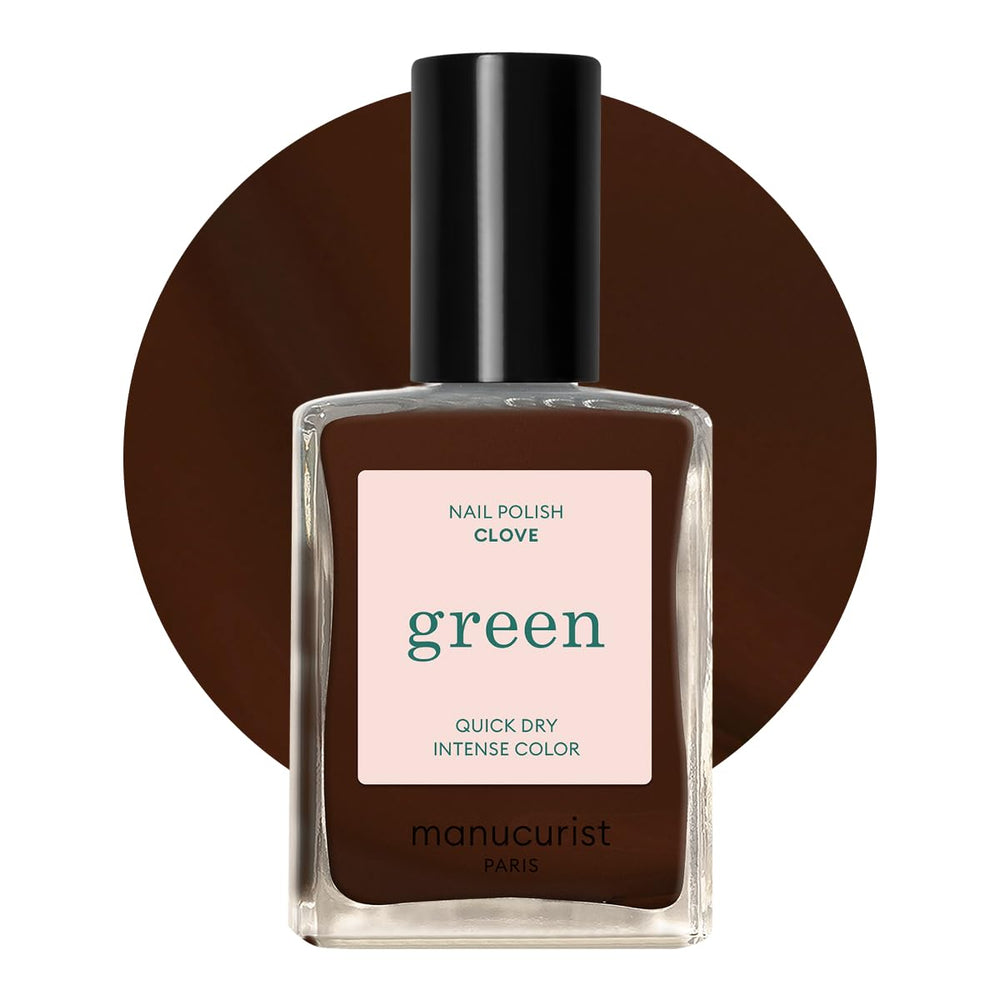 Manucurist Green - Vernis à ongles Rosy Beige Shell Beige - Vernis à ongles à séchage rapide - Ongles DIY - Vegan 12-Free - À base de plantes - Vernis à ongles - Fabriqué en France