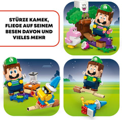 LEGO Super Mario Apprendre avec Luigi interactif, Jeu Nintendo pour jeunes, filles et joueurs à partir de 6 ans, Ensemble de jeux pour enfants avec bébé rose Yoshi 71440