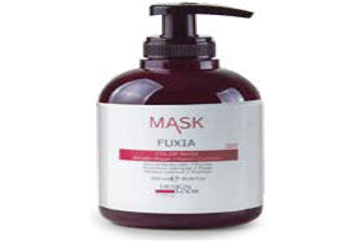 COLOR MASK FUXIA - Îngrijire intensivă și culoare - Nuanță fuchsia vie - Potrivit pentru toate tipurile de păr - Ușor de utilizat - 300 ml Masca de par Naty Shop Titlu implicit