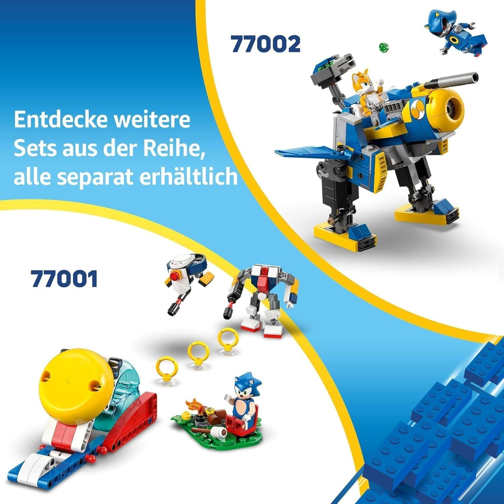 LEGO Sonic l'hérisson Super Shadow contre. Biolizard, jouet de joueur, cadeau pour garçons et filles, ensemble de jeu à collectionner pour enfants et fans de jeux vidéo, avec figurines de personnages 77003 Jeux de construction Besuche den LEGO-Store