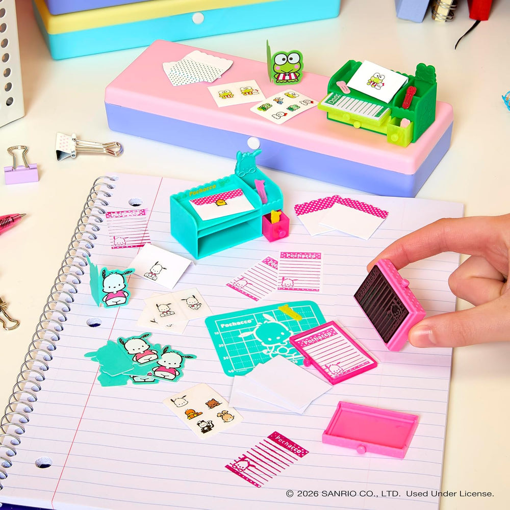 Miniverse MGA Make It Mini Hello Kitty and Friends Série 3 – Mini objets de collection, Sanrio, répliques rétro, papeterie, travaux manuels, bricolage, pour collectionneurs et enfants à partir de 8 ans