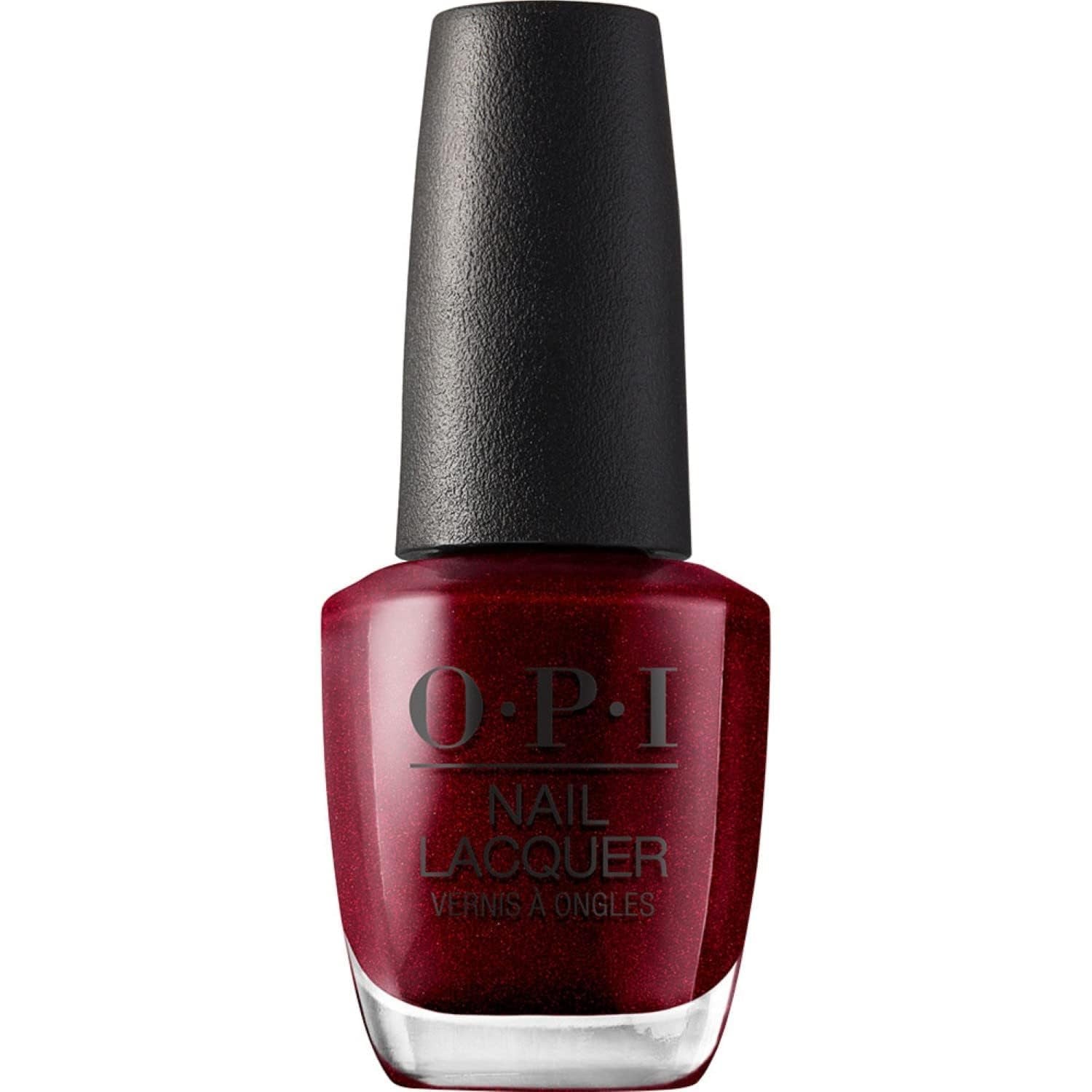 Vernis à ongles OPI dans les tons de rouge et d'orange - Vernis à ongles à séchage rapide, résistant aux éclats et longue tenue - dure jusqu'à 7 jours - avec pinceau ProWide extra-large