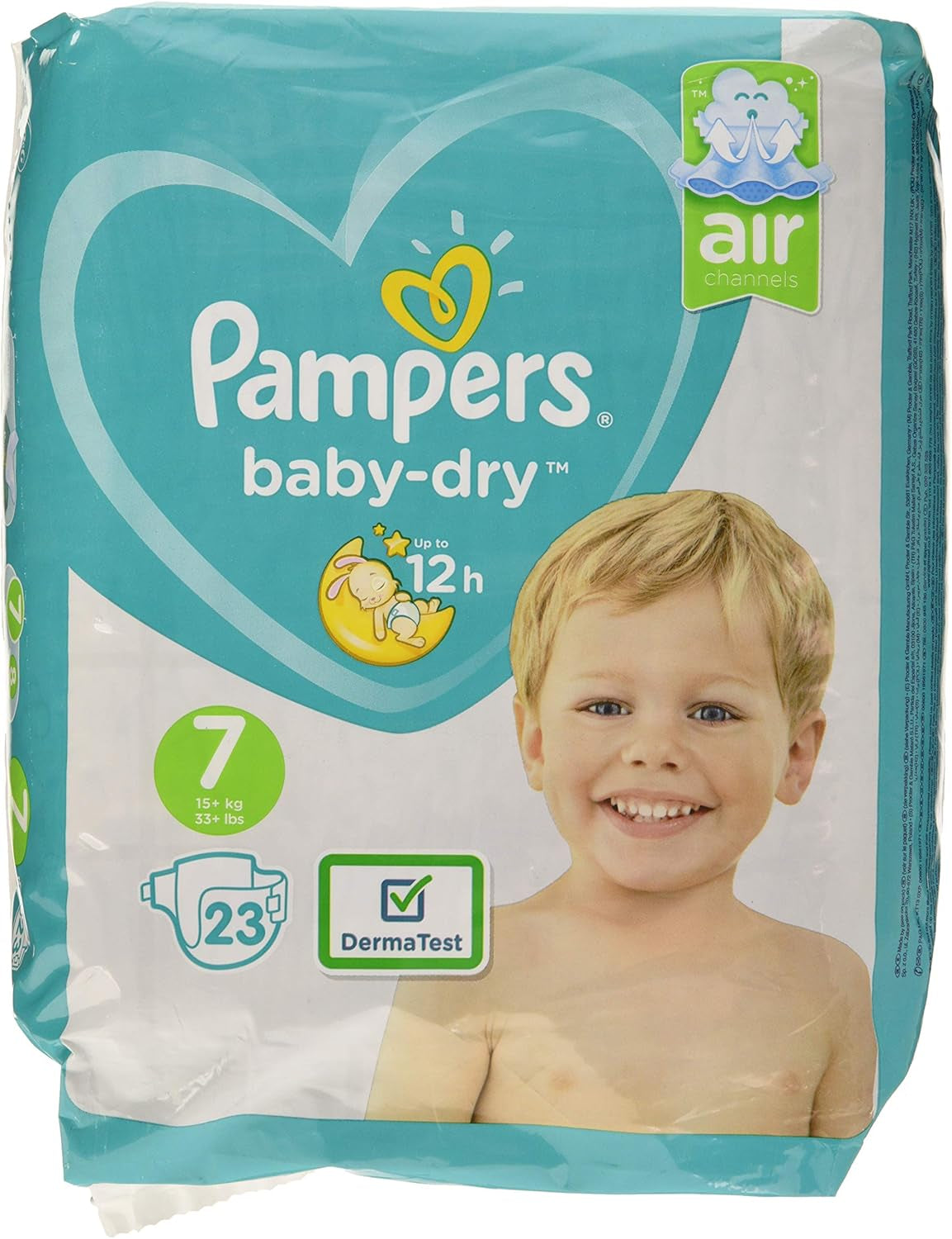 Pampers (ancienne version), culottes, taille 4, 9 kg-15 kg, paquet de trois (1 x 88 couches)