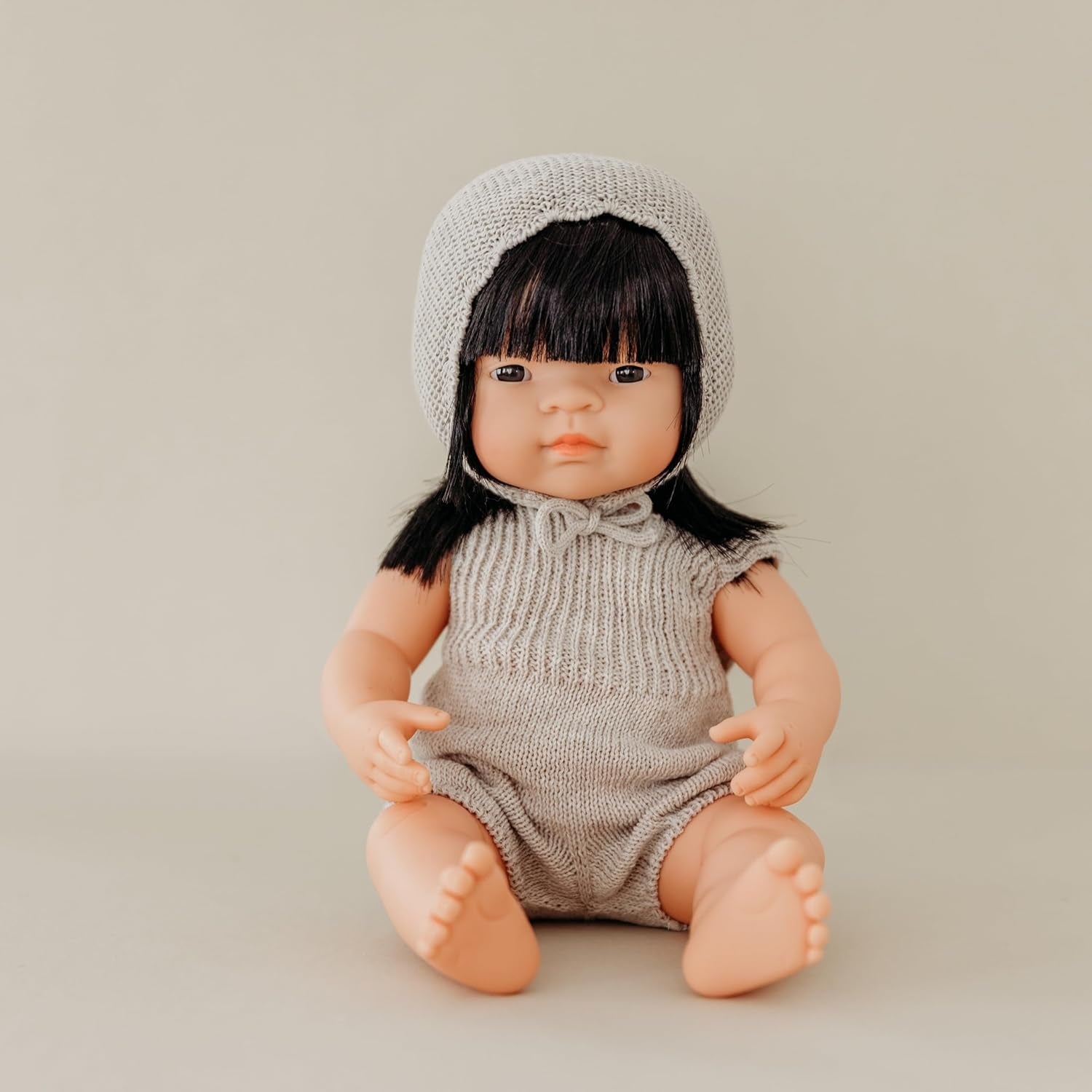 Miniland Babypuppe asiatique filles 38cm-31056, Zufällig