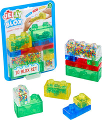Goliath Jelly Blox – 10 pièces Blox-Set, 10 blocs de construction grands et souples pour enfants à partir de 2 ans, blocs de construction flexibles pour garçons et filles, jouets de construction pour un jeu créatif