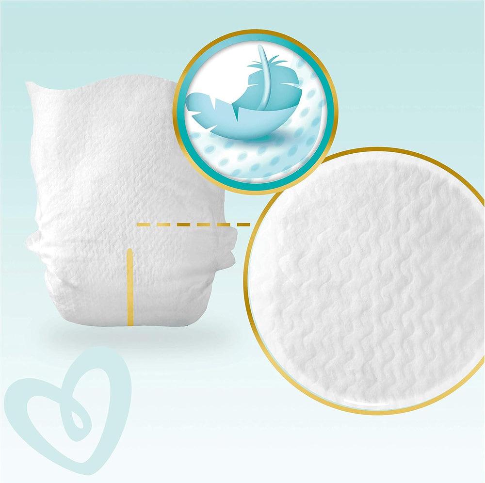 Couches Pampers Premium Protection New Baby, taille 1 (nouveau-né), 22 pièces
