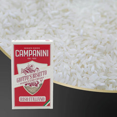 Riz original pour risotto | Riz campanini pour risotto | 1000g | d'Italie | Risottos et soupes