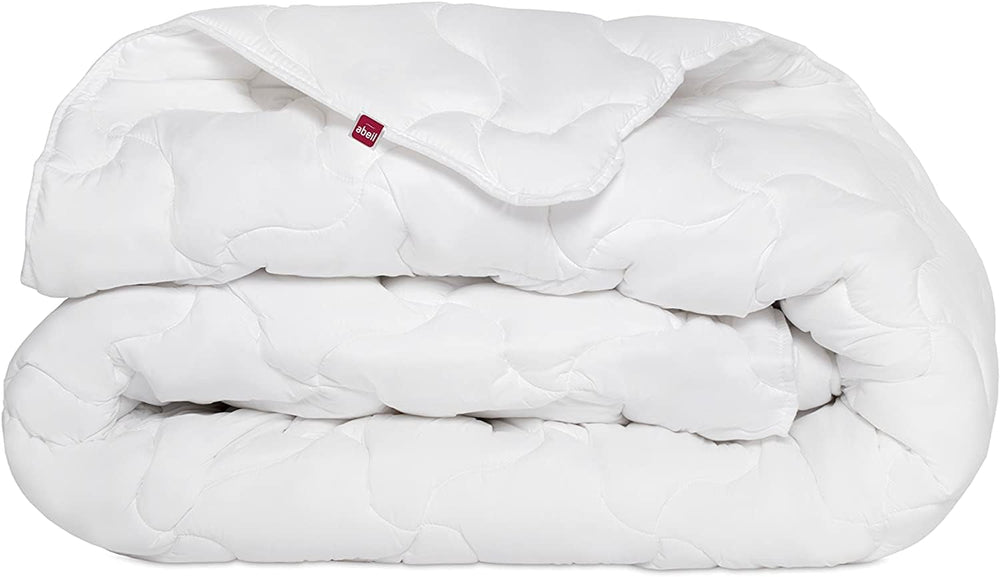 Abeil 1388 Couette Topcool, fine, régulateur d'humidité, blanc, 240 X 260 Cm Couettes et couettes Naty Shop