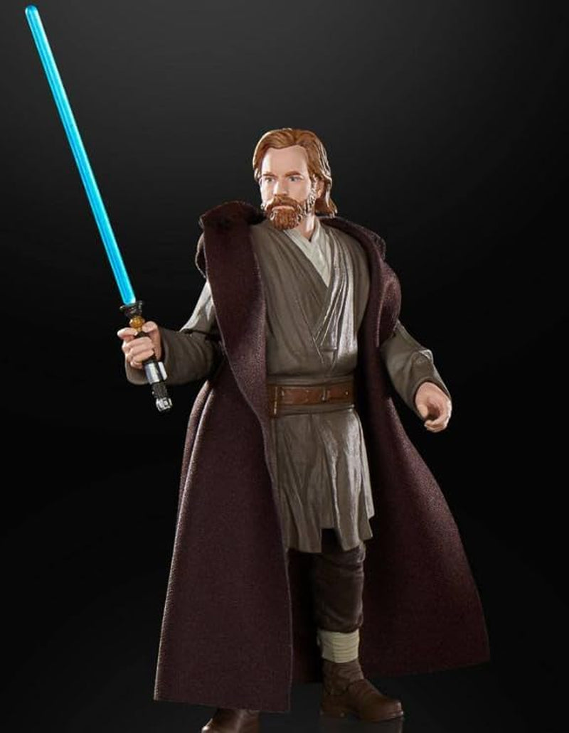 Star Wars Hasbro Star WarBlack Series Obi-Wan Kenobi (Jabiim), figurine de grande taille 15 cm Obi-Wan Kenobi, Multi, F7098 Figurines Naty Shop