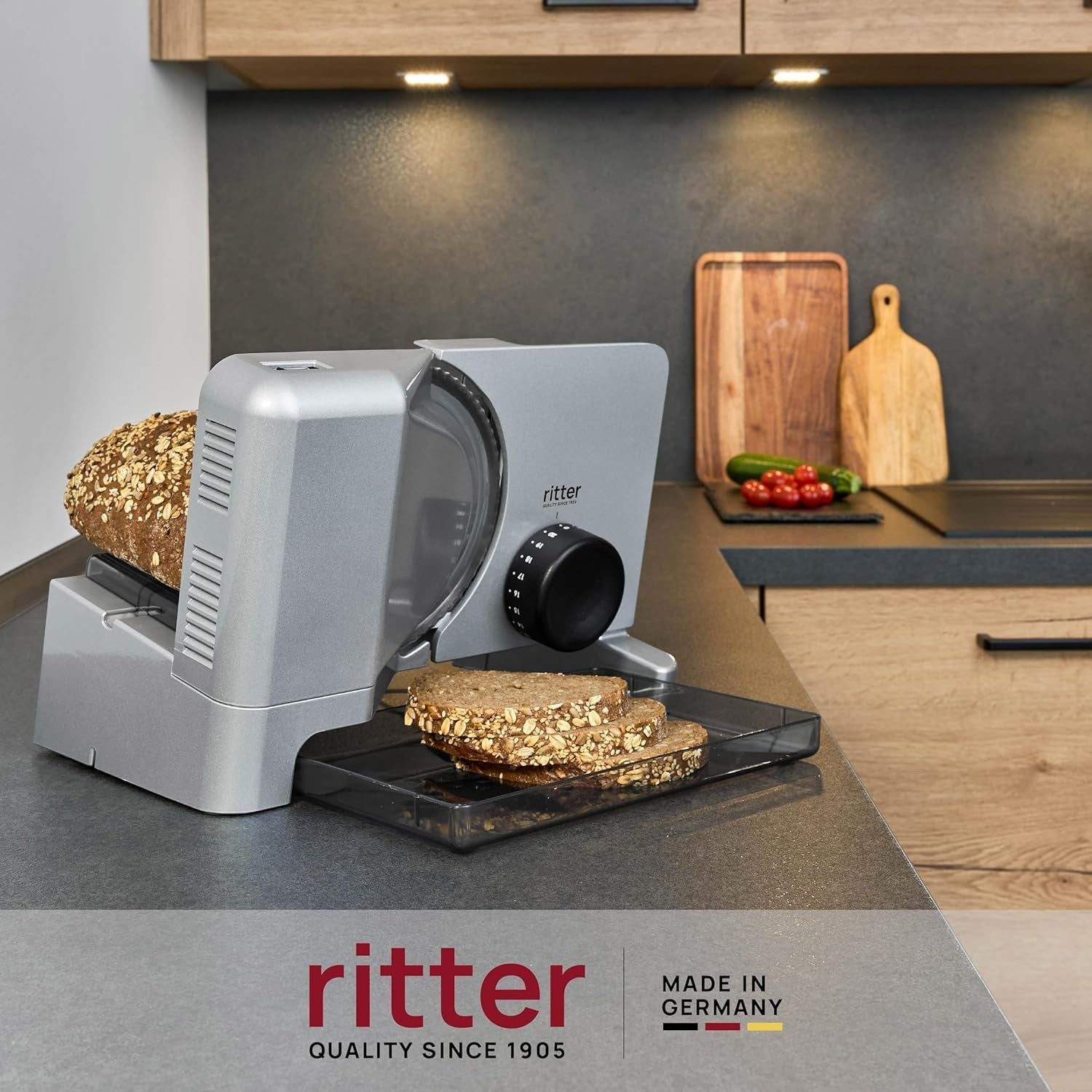 Ritter E 16 Duo plus Trancheuse électrique multifonctionnelle, fabriquée en Allemagne Râpes et trancheuses Naty Shop
