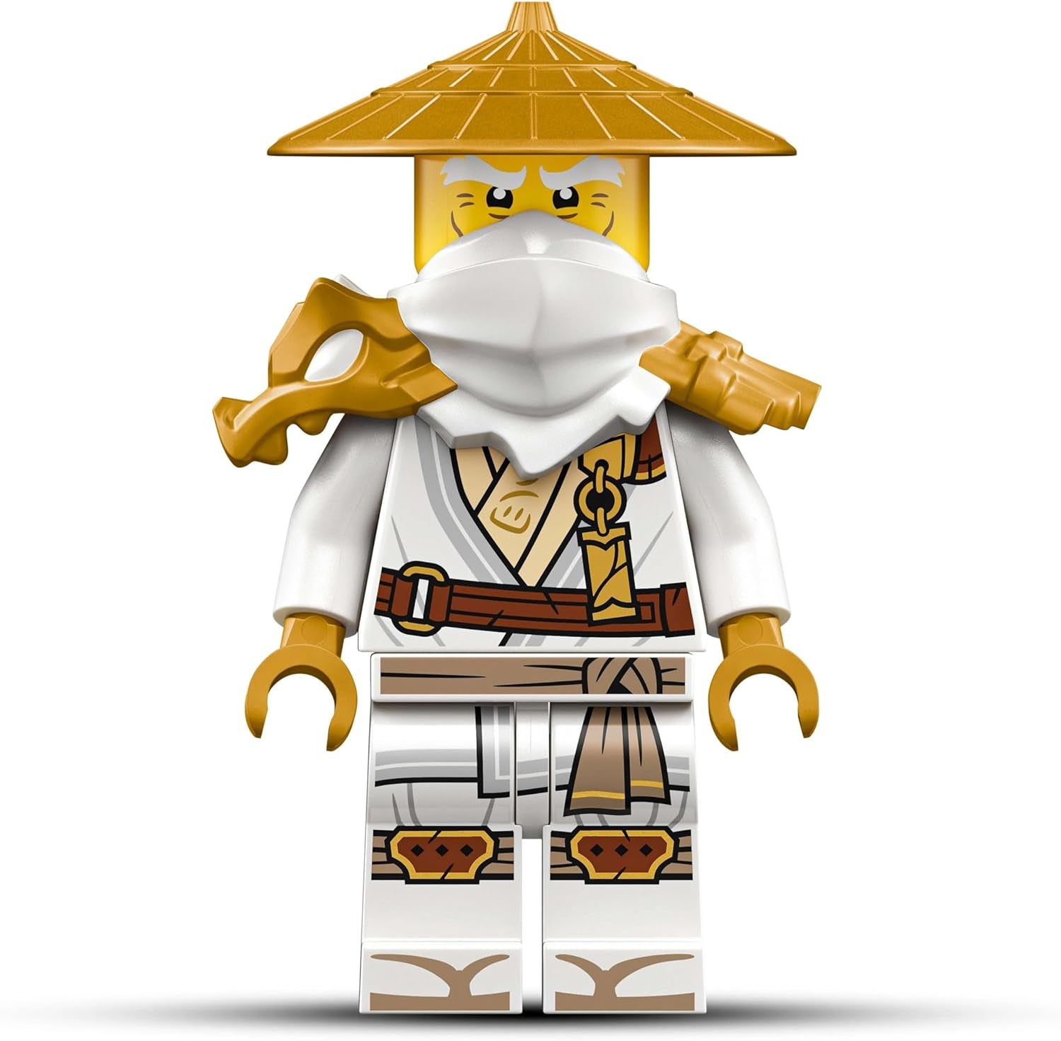 LEGO NINJAGO Wächterdrache Bauset - Avec Drachenfigur, Meister Wu Minifigur & Ständer - Jeu de construction pour jeunes à partir de 14 ans et adolescent 71847