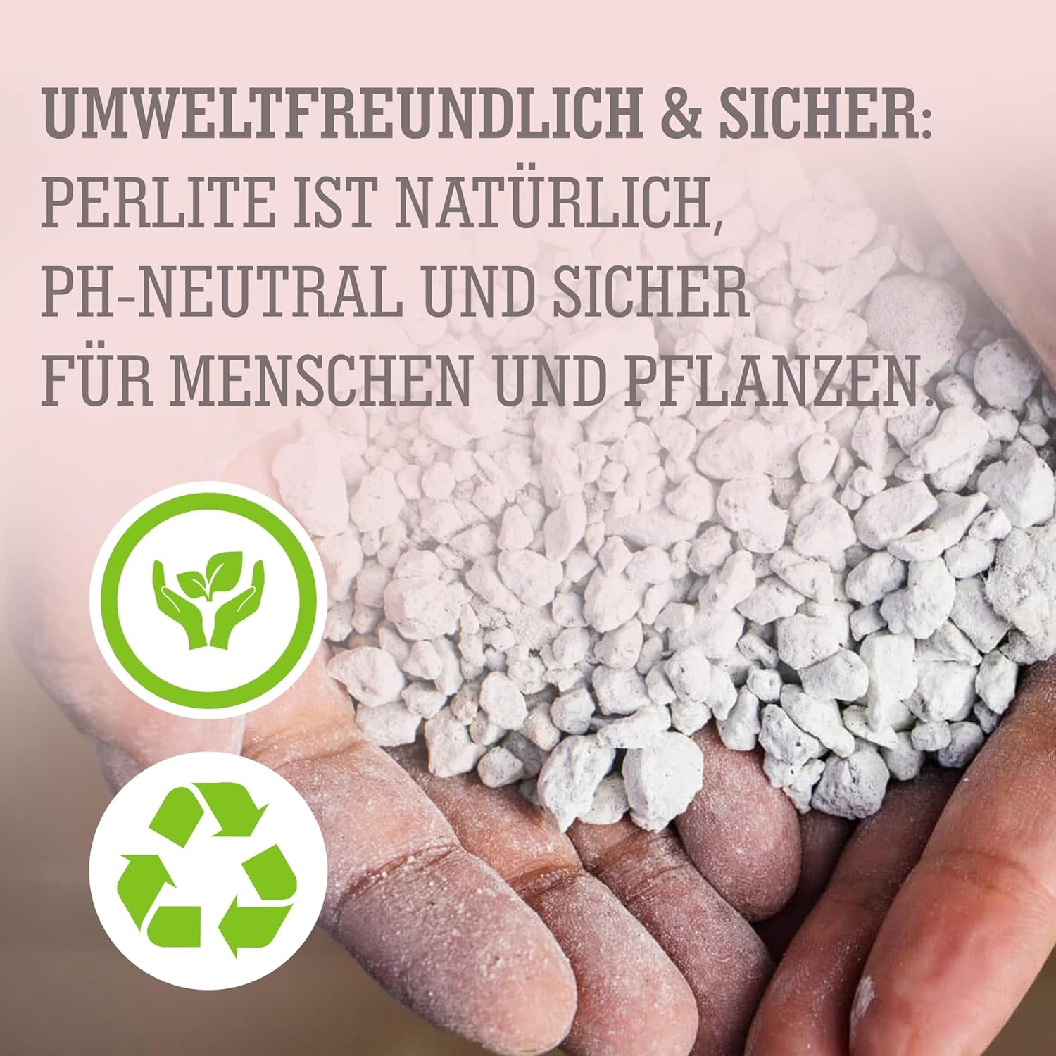 LERAVA® Perlite pour Plantes (5L) – Perlite à gros grains pour l'amélioration des sols – Assure un drainage et une aération optimaux – Additif naturel pour sols et culture hydroponique – Granulés pour plantes