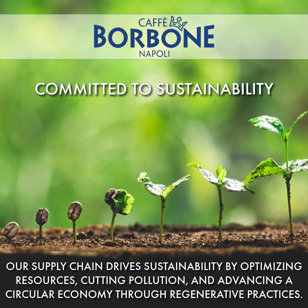 Caffe Borbone Espresso Force 9/10 Compatible Nespresso 10 Capsules de Café